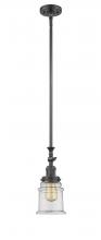 Innovations Lighting 206-OB-G182 - Canton - 1 Light - 6 inch - Oil Rubbed Bronze - Stem Hung - Adjustable Mini Pendant