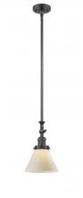Innovations Lighting 206-OB-G41 - Cone - 1 Light - 8 inch - Oil Rubbed Bronze - Stem Hung - Adjustable Mini Pendant
