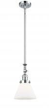 Innovations Lighting 206-PC-G41 - Cone - 1 Light - 8 inch - Polished Chrome - Stem Hung - Adjustable Mini Pendant