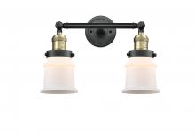 Innovations Lighting 208-BAB-G181S - Canton - 2 Light - 17 inch - Black Antique Brass - Adjustable Bath Vanity Light