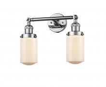 Innovations Lighting 208-PC-G311 - Dover - 2 Light - 14 inch - Polished Chrome - Adjustable Bath Vanity Light