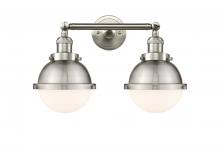 Innovations Lighting 208-SN-HFS-61-SN - Hampden - 2 Light - 18 inch - Brushed Satin Nickel - Adjustable Bath Vanity Light