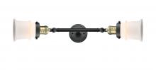 Innovations Lighting 208L-BAB-G181S - Canton - 2 Light - 6 inch - Black Antique Brass - Adjustable Bath Vanity Light