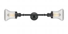 Innovations Lighting 208L-BK-G192 - Bellmont - 2 Light - 6 inch - Matte Black - Adjustable Bath Vanity Light