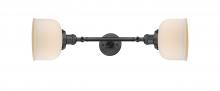 Innovations Lighting 208L-OB-G71 - Bell - 2 Light - 8 inch - Oil Rubbed Bronze - Adjustable Bath Vanity Light