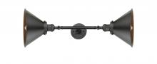 Innovations Lighting 208L-OB-M10-OB - Briarcliff - 2 Light - 10 inch - Oil Rubbed Bronze - Adjustable Bath Vanity Light