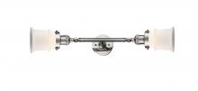 Innovations Lighting 208L-PN-G181S - Canton - 2 Light - 6 inch - Polished Nickel - Adjustable Bath Vanity Light