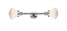 Innovations Lighting 208L-PN-G321 - Olean - 2 Light - 7 inch - Polished Nickel - Adjustable Bath Vanity Light