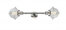 Innovations Lighting 208L-PN-G532 - Oxford - 2 Light - 8 inch - Polished Nickel - Adjustable Bath Vanity Light