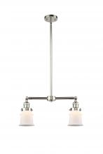 Innovations Lighting 209-PN-G181S - Canton - 2 Light - 21 inch - Polished Nickel - Stem Hung - Adjustable Island Light