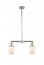 Innovations Lighting 209-PN-G51 - Bell - 2 Light - 21 inch - Polished Nickel - Stem Hung - Adjustable Island Light