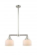 Innovations Lighting 209-PN-G71 - Bell - 2 Light - 21 inch - Polished Nickel - Stem Hung - Adjustable Island Light