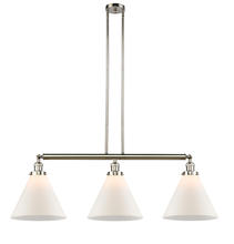 Innovations Lighting 213-PN-G41-L - Cone - 3 Light - 44 inch - Polished Nickel - Stem Hung - Adjustable Island Light