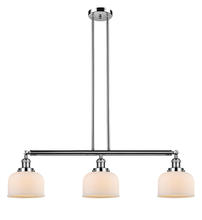 Innovations Lighting 213-PN-G71 - Bell - 3 Light - 41 inch - Polished Nickel - Stem Hung - Adjustable Island Light