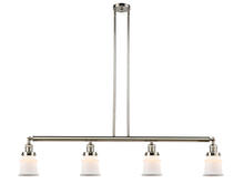 Innovations Lighting 214-PN-G181S - Canton - 4 Light - 51 inch - Polished Nickel - Stem Hung - Adjustable Island Light