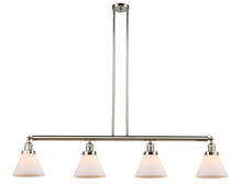 Innovations Lighting 214-PN-G41 - Cone - 4 Light - 52 inch - Polished Nickel - Stem Hung - Adjustable Island Light