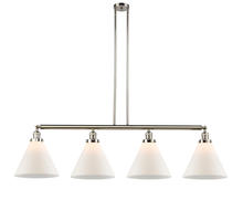 Innovations Lighting 214-PN-G41-L - Cone - 4 Light - 56 inch - Polished Nickel - Stem Hung - Adjustable Island Light