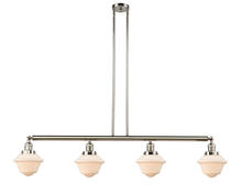 Innovations Lighting 214-PN-G531 - Oxford - 4 Light - 52 inch - Polished Nickel - Stem Hung - Adjustable Island Light