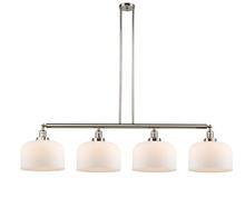 Innovations Lighting 214-PN-G71-L - Bell - 4 Light - 54 inch - Polished Nickel - Stem Hung - Adjustable Island Light