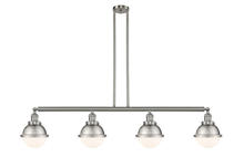 Innovations Lighting 214-SN-HFS-61-SN - Hampden - 4 Light - 52 inch - Brushed Satin Nickel - Stem Hung - Adjustable Island Light