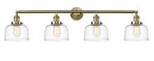 Innovations Lighting 215-AB-G713 - Bell - 4 Light - 44 inch - Antique Brass - Adjustable Bath Vanity Light