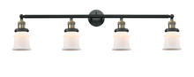 Innovations Lighting 215-BAB-G181S - Canton - 4 Light - 42 inch - Black Antique Brass - Adjustable Bath Vanity Light
