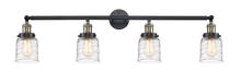 Innovations Lighting 215-BAB-G513 - Bell - 4 Light - 42 inch - Black Antique Brass - Adjustable Bath Vanity Light