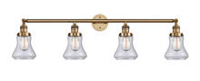 Innovations Lighting 215-BB-G192 - Bellmont - 4 Light - 42 inch - Brushed Brass - Adjustable Bath Vanity Light
