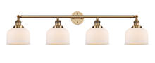 Innovations Lighting 215-BB-G71 - Bell - 4 Light - 44 inch - Brushed Brass - Adjustable Bath Vanity Light