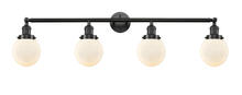 Innovations Lighting 215-OB-G201-6 - Beacon - 4 Light - 42 inch - Oil Rubbed Bronze - Adjustable Bath Vanity Light