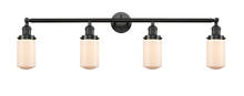 Innovations Lighting 215-OB-G311 - Dover - 4 Light - 43 inch - Oil Rubbed Bronze - Adjustable Bath Vanity Light