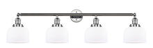 Innovations Lighting 215-PC-G71 - Bell - 4 Light - 44 inch - Polished Chrome - Adjustable Bath Vanity Light