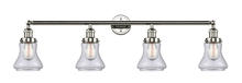 Innovations Lighting 215-PN-G192 - Bellmont - 4 Light - 42 inch - Polished Nickel - Adjustable Bath Vanity Light