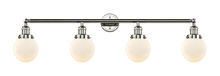Innovations Lighting 215-PN-G201-6 - Beacon - 4 Light - 42 inch - Polished Nickel - Adjustable Bath Vanity Light