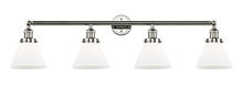 Innovations Lighting 215-PN-G41 - Cone - 4 Light - 44 inch - Polished Nickel - Adjustable Bath Vanity Light