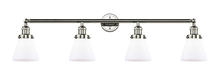 Innovations Lighting 215-PN-G61 - Cone - 4 Light - 42 inch - Polished Nickel - Adjustable Bath Vanity Light