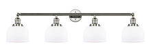 Innovations Lighting 215-PN-G71 - Bell - 4 Light - 44 inch - Polished Nickel - Adjustable Bath Vanity Light