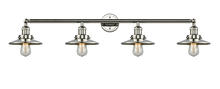 Innovations Lighting 215-PN-M1 - Railroad - 4 Light - 44 inch - Polished Nickel - Adjustable Bath Vanity Light