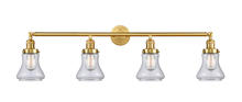 Innovations Lighting 215-SG-G192 - Bellmont - 4 Light - 42 inch - Satin Gold - Adjustable Bath Vanity Light