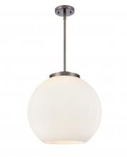 Innovations Lighting 221-3S-OB-G121-16 - Athens - 3 Light - 16 inch - Oil Rubbed Bronze - Stem hung - Pendant