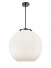 Innovations Lighting 221-3S-OB-G121-18 - Athens - 3 Light - 18 inch - Oil Rubbed Bronze - Stem hung - Pendant