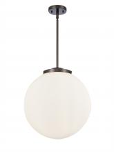 Innovations Lighting 221-3S-OB-G201-16 - Beacon - 3 Light - 16 inch - Oil Rubbed Bronze - Stem hung - Pendant