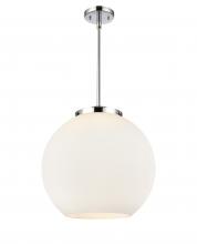 Innovations Lighting 221-3S-PC-G121-16 - Athens - 3 Light - 16 inch - Polished Chrome - Cord hung - Pendant