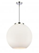 Innovations Lighting 221-3S-PC-G121-18 - Athens - 3 Light - 18 inch - Polished Chrome - Cord hung - Pendant