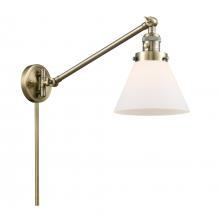 Innovations Lighting 237-AB-G41 - Cone - 1 Light - 8 inch - Antique Brass -Adjustable Swing Arm