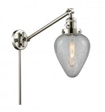 Innovations Lighting 237-PN-G165 - Geneseo - 1 Light - 8 inch - Polished Nickel -Adjustable Swing Arm