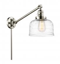 Innovations Lighting 237-PN-G713 - Bell - 1 Light - 8 inch - Polished Nickel -Adjustable Swing Arm