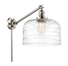 Innovations Lighting 237-PN-G713-L - Bell - 1 Light - 12 inch - Polished Nickel -Adjustable Swing Arm