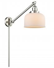 Innovations Lighting 237-SN-G71 - Bell - 1 Light - 8 inch - Brushed Satin Nickel -Adjustable Swing Arm