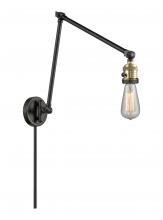Innovations Lighting 238-BAB - Bare Bulb - 1 Light - 5 inch - Black Antique Brass -Adjustable Swing Arm